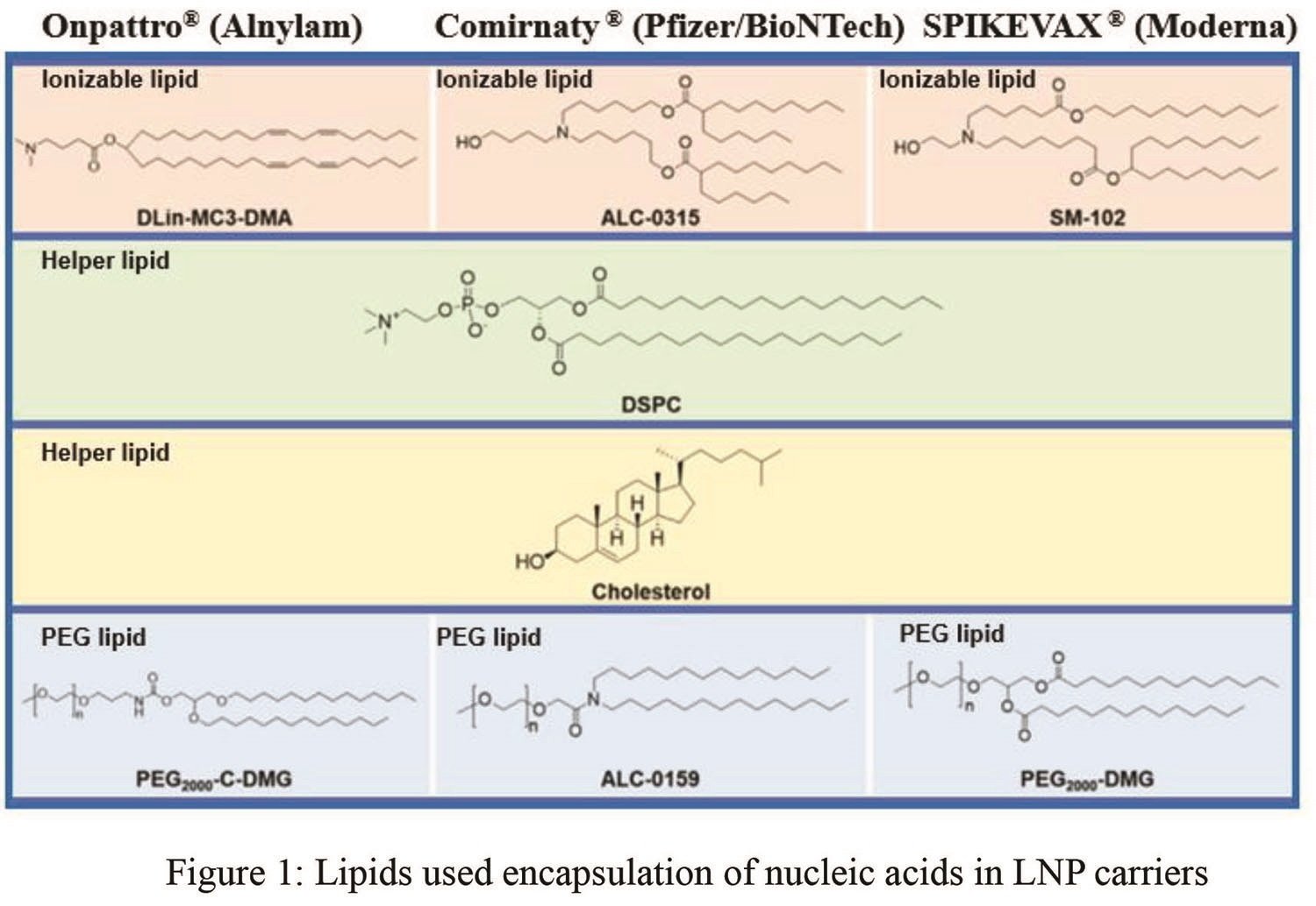 Lipid Nanoparticles for Delivery of Nucleic Acids