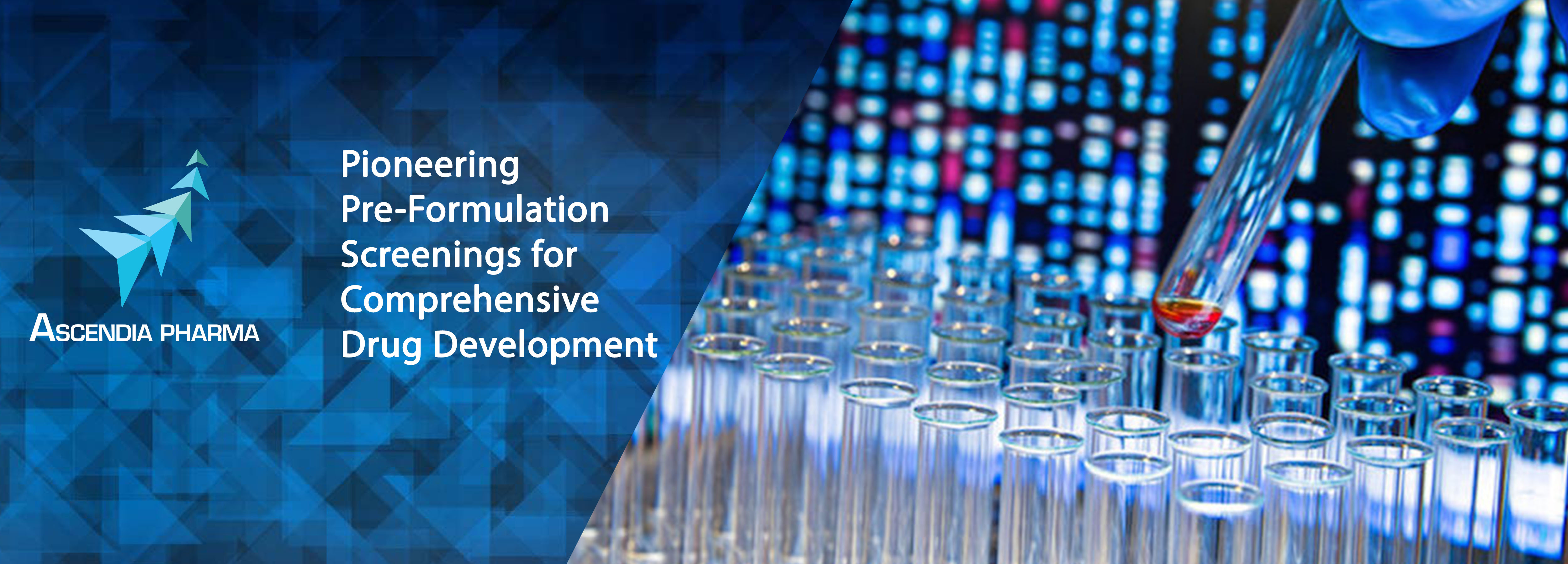 pre-formulation screenings